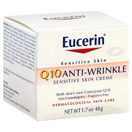 Image for Eucerin Q10 Anti-Wrinkle Creme, Sensitive Skin,1.7oz from Lee Road Family Pharmacy Inc