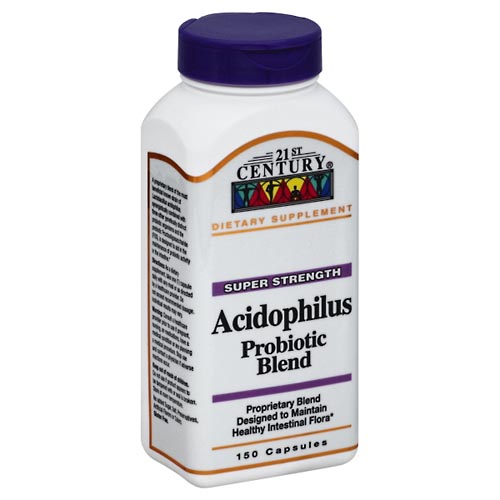 Image for 21st Century Probiotic Blend, Acidophilus, Super Strength, Capsules,150ea from Lee Road Family Pharmacy Inc