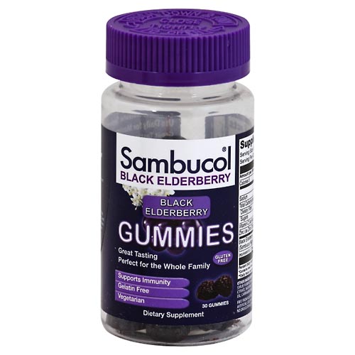 Image for Sambucol Black Elderberry, Gummies,30ea from Lee Road Family Pharmacy Inc